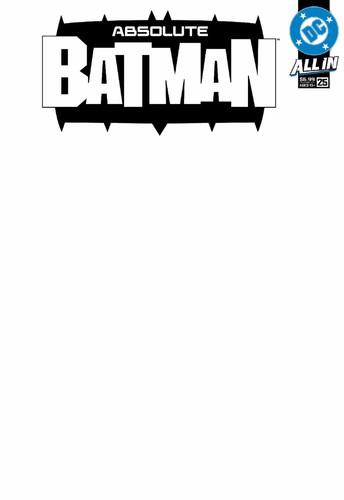 Absolute batman blank - batman, #25