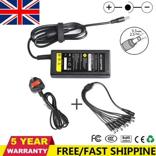 12v dc plug power - 2a/3a/5a,