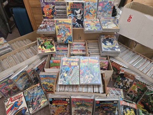 Mystery box comics - box, comic