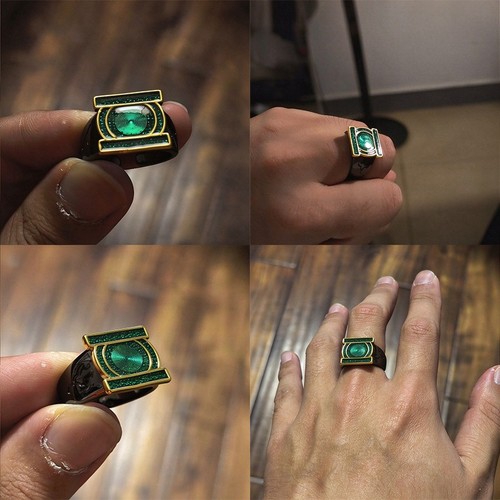 Green lantern ring - metal, corps